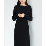 ショルダーロングニットワンピース | SAISON DE PAPILLON | 詳細画像28