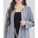 表裏配色ジャカード編みカーディガン | SAISON DE PAPILLON | 詳細画像10