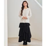 表裏配色ジャカード編みカーディガン | SAISON DE PAPILLON | 詳細画像14