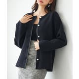 表裏配色ジャカード編みカーディガン | SAISON DE PAPILLON | 詳細画像27