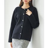 表裏配色ジャカード編みカーディガン | SAISON DE PAPILLON | 詳細画像23