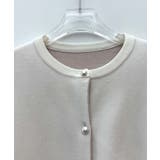 表裏配色ジャカード編みカーディガン | SAISON DE PAPILLON | 詳細画像32