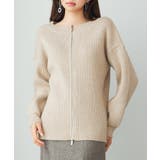 3WAYダブルジップニットカーディガン | SAISON DE PAPILLON | 詳細画像3