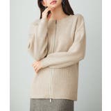 3WAYダブルジップニットカーディガン | SAISON DE PAPILLON | 詳細画像4