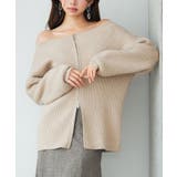 3WAYダブルジップニットカーディガン | SAISON DE PAPILLON | 詳細画像6