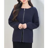 3WAYダブルジップニットカーディガン | SAISON DE PAPILLON | 詳細画像23