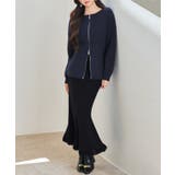 3WAYダブルジップニットカーディガン | SAISON DE PAPILLON | 詳細画像26