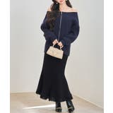 3WAYダブルジップニットカーディガン | SAISON DE PAPILLON | 詳細画像30