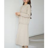 ワンピーとカーディのニットセットアップ/アンサンブル | SAISON DE PAPILLON  | 詳細画像26 