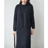 ワンピーとカーディのニットセットアップ/アンサンブル | SAISON DE PAPILLON  | 詳細画像11 