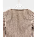 胸元レースリブ編みニットトップス | SAISON DE PAPILLON | 詳細画像29