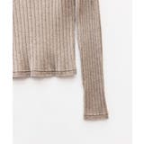 胸元レースリブ編みニットトップス | SAISON DE PAPILLON | 詳細画像30