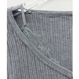 ランダムテレコ編み2枚風ニットトッブス | SAISON DE PAPILLON | 詳細画像19