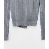 ランダムテレコ編み2枚風ニットトッブス | SAISON DE PAPILLON | 詳細画像22