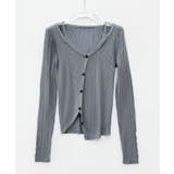 ランダムテレコ編み2枚風ニットトッブス | SAISON DE PAPILLON | 詳細画像16