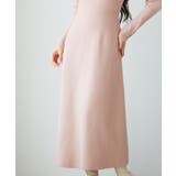 アシンメトリネック長袖ミディ丈ニットワンピース | SAISON DE PAPILLON | 詳細画像11