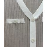 配色リブ編みニットミディ丈ワンピース | SAISON DE PAPILLON | 詳細画像27