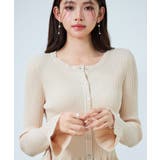 2wayフレア袖口ニットカーディガン | SAISON DE PAPILLON  | 詳細画像5 