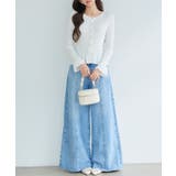 2wayフレア袖口ニットカーディガン | SAISON DE PAPILLON  | 詳細画像18 