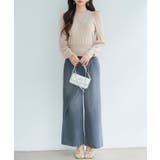 ギャザースリーブニットプルオーバー | SAISON DE PAPILLON  | 詳細画像21 