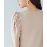 ギャザースリーブニットプルオーバー | SAISON DE PAPILLON  | 詳細画像25 