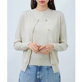 上品なラメー入りニットアンサンプル | SAISON DE PAPILLON  | 詳細画像18 