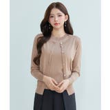 上品なラメー入りニットアンサンプル | SAISON DE PAPILLON  | 詳細画像28 