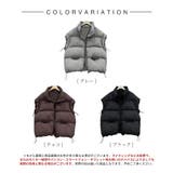 スタンドカラーボリューム中綿ベスト | SAISON DE PAPILLON | 詳細画像2