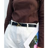 金属フックバックルベルト | SAISON DE PAPILLON  | 詳細画像7 