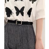 変形バックルユニセックスベルト | SAISON DE PAPILLON  | 詳細画像16 