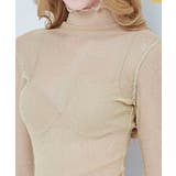 ベージュ | お洒落に見せるシアートップス | SAISON DE PAPILLON