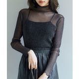 ブラック | お洒落に見せるシアートップス | SAISON DE PAPILLON