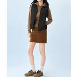 ワントーンキルティングダウンベスト | SAISON DE PAPILLON | 詳細画像13