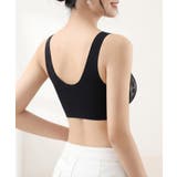 フロントスナップボタンレースブラジャー | SAISON DE PAPILLON  | 詳細画像11 