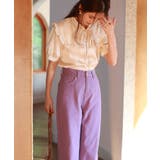 ハイライズワイドストレートデニムパンツ | SAISON DE PAPILLON  | 詳細画像26 