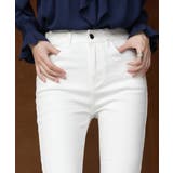 撥水コーティング九分丈ストレートストレッチデニム | SAISON DE PAPILLON  | 詳細画像11 