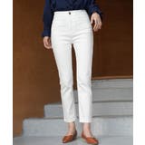 撥水コーティング九分丈ストレートストレッチデニム | SAISON DE PAPILLON  | 詳細画像8 