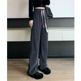 裏起毛コーデユロイワイドパンツ | SAISON DE PAPILLON  | 詳細画像4 