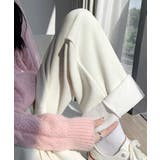 裏起毛コーデユロイワイドパンツ | SAISON DE PAPILLON  | 詳細画像17 