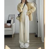 裏起毛コーデユロイワイドパンツ | SAISON DE PAPILLON  | 詳細画像10 