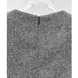 ローウエストミニ丈プリーツツイードワンピース | SAISON DE PAPILLON | 詳細画像15