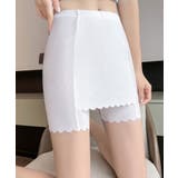 Y字ラインカバーペチコート付きインナーペチパンツ | SAISON DE PAPILLON  | 詳細画像7 