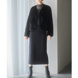 もこもこフェイクファーノーカラージャケット | SAISON DE PAPILLON  | 詳細画像20 