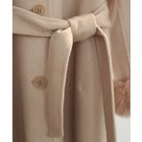 ベルト付きダブルフェイスガウンコート | SAISON DE PAPILLON  | 詳細画像40 