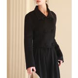 ダブルボタンショート丈チェスターコート | SAISON DE PAPILLON  | 詳細画像12 