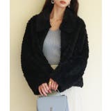 モコモコショート丈ボアコート | SAISON DE PAPILLON  | 詳細画像8 