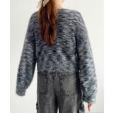 シャギーラウンドニットプルオーバー(4色展開) | SAISON DE PAPILLON | 詳細画像12