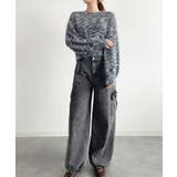 シャギーラウンドニットプルオーバー(4色展開) | SAISON DE PAPILLON | 詳細画像13