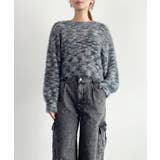 シャギーラウンドニットプルオーバー(4色展開) | SAISON DE PAPILLON | 詳細画像15