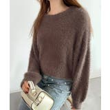 シャギーラウンドニットプルオーバー(4色展開) | SAISON DE PAPILLON | 詳細画像24